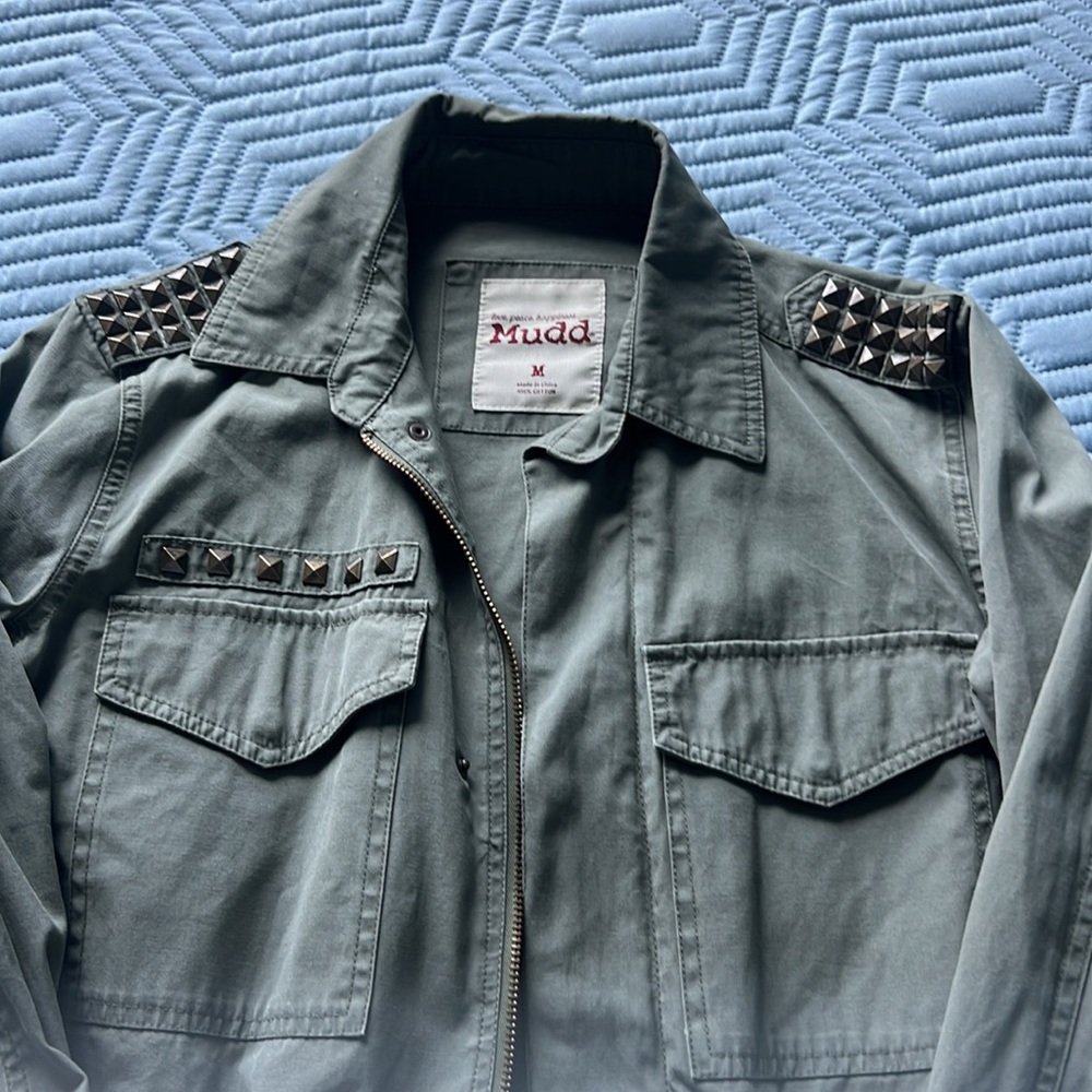 Mudd Military inspired Jacket Sz Med